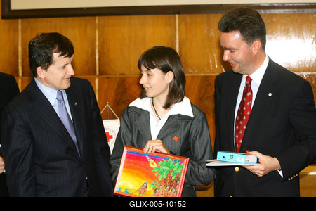 Charles Simonyi Budapesten-stock-foto