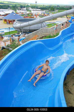 Aqaréna vizipark Mogyoródon-stock-foto