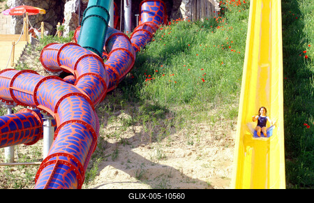 Aqaréna vizipark Mogyoródon-stock-foto