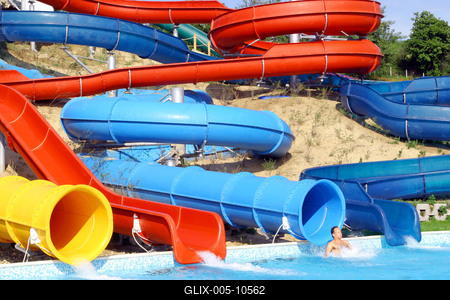 Aqaréna vizipark Mogyoródon-stock-foto