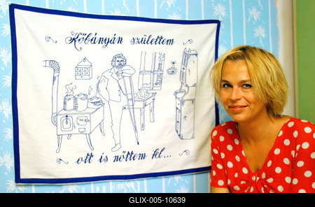 Modernkori falvédők-stock-foto