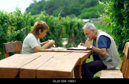 Balatoni Hal- és Borfesztivál-stock-foto