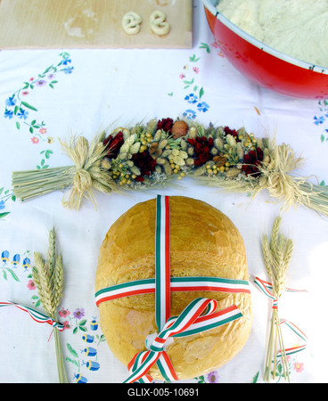 Kenyérfesztivál a Vároligetben-stock-foto