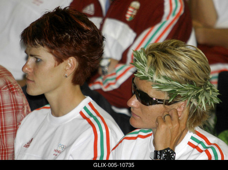 Az olimpiai csapat az SAP csarnokban-stock-foto