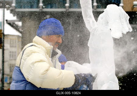 Jégszobrászok-stock-foto