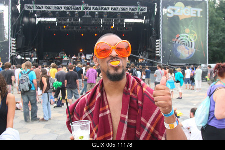 Szigetfesztivál 2009-stock-foto