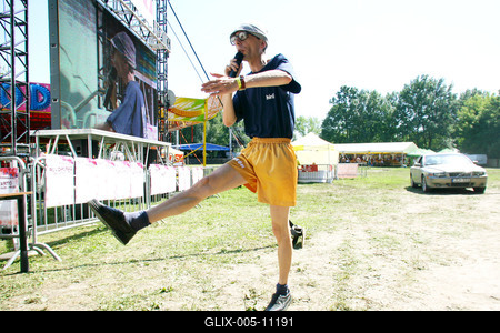 Sziget Fesztivál 2006-stock-foto