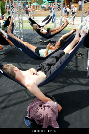 Sziget Fesztivál 2006-stock-foto