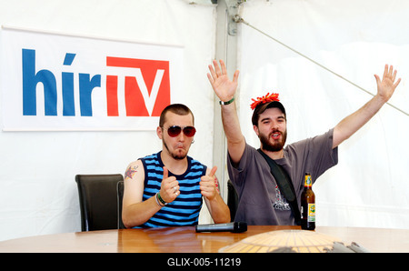 Sziget Fesztivál 2006-stock-foto