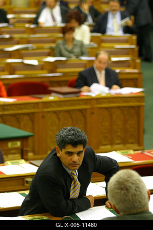 Letette a hivatali esk?t a Gyurcs?ny-korm?ny-stock-foto