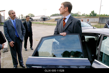 Gyurcsány Ferenc Dömsödön-stock-foto