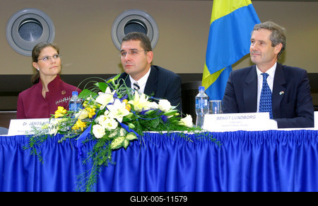 Magyarországra érkezett Viktória svéd koronahercegnő-stock-foto