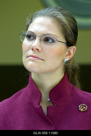 Magyarországra érkezett Viktória svéd koronahercegnő-stock-foto