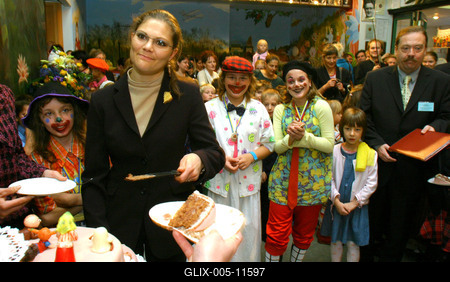 Viktória svéd koronahercegnő a Kolibri Színházban-stock-foto