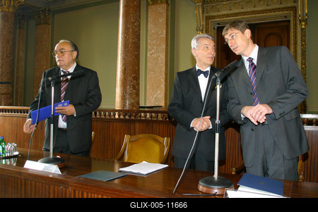 Kitüntetések a magyar tudomány napja alkalmából-stock-foto