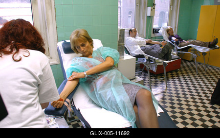 Dávid Ibolya is vérét adta-stock-foto