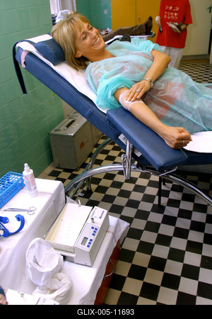 Dávid Ibolya is vérét adta-stock-foto