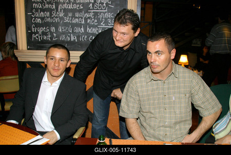 Sportolók a Sztárvacsorán-stock-foto