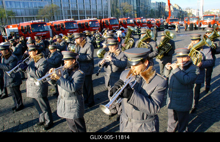 Új technika a Tűzoltóságnak-stock-foto