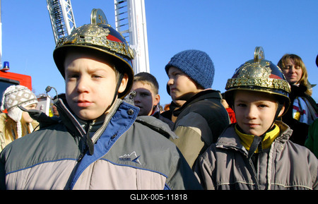 Új technika a Tűzoltóságnak-stock-foto