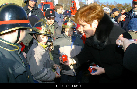 Új technika a Tűzoltóságnak-stock-foto