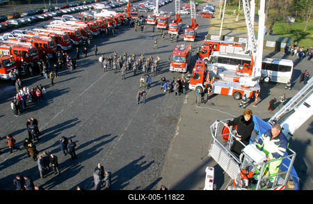 Új technika a Tűzoltóságnak-stock-foto