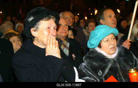 A Magyarok Világszövetsége rendezvénye a Kossuth téren-stock-foto