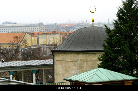 Gül Baba türbe-stock-foto