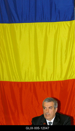 Budapestre látogatott Calin Popescu Tariceanu román miniszterelnök-stock-foto