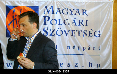 A Fidesz 17. születésnapja a Bibó Kollégiumban-stock-foto