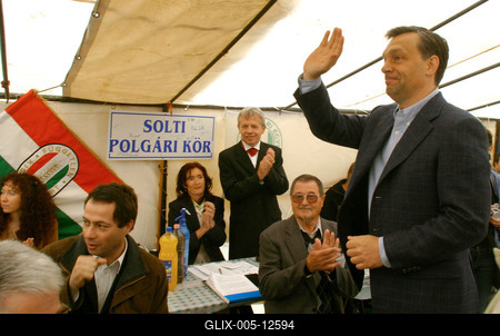 Polgári majális Solton-stock-foto