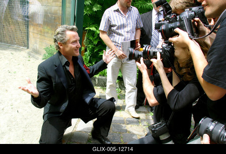 Michael Flatley sajtótájékoztatója-stock-foto