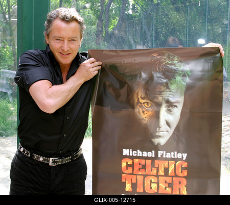 Michael Flatley sajtótájékoztatója-stock-foto