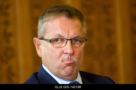 Matolcsy György beszámolója az MNB gazdálkodásáról-stock-foto