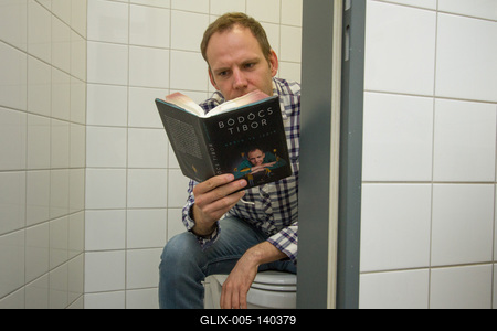 Bödőcs Tibor humorista-stock-foto