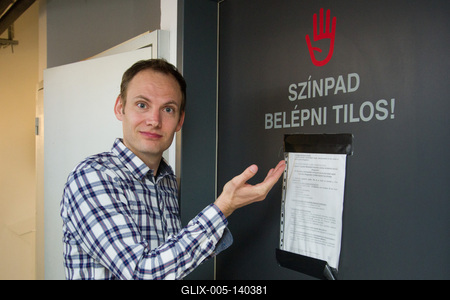 Bödőcs Tibor humorista-stock-foto