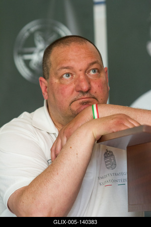 Németh Szilárd sajtótájékoztatója a Csepeli Szabadidő Központban-stock-foto