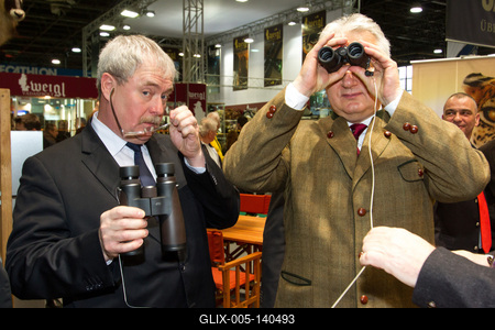 A FEHOVA nemzetközi kiállítás megnyitója-stock-foto