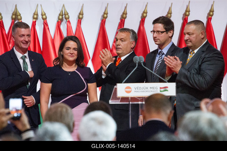 A Fidesz XXVII. tisztújító kongresszusa-stock-foto