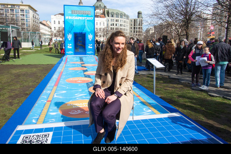 Elindult a visszaszámláló óra a vizes vb kezdetéig-stock-foto