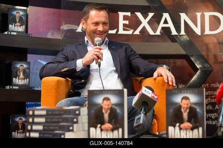 Dárdai Pálról szóló könyv bemutatója-stock-foto