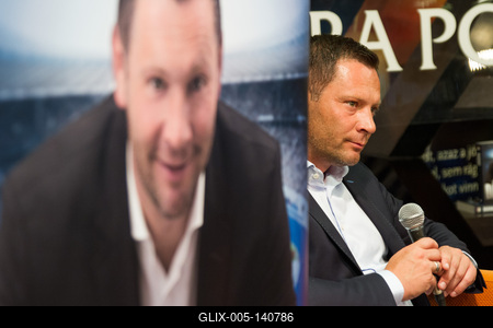 Dárdai Pálról szóló könyv bemutatója-stock-foto