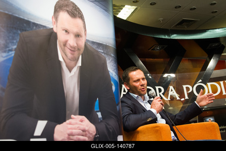 Dárdai Pálról szóló könyv bemutatója-stock-foto