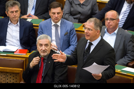 Országgyűlés-stock-foto