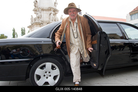 Sajtótájékoztatót tartott az Omega együttes-stock-foto