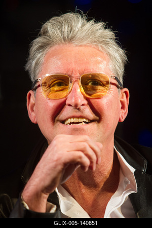 Sajtótájékoztató a Zenevonat szuperkoncertről-stock-foto