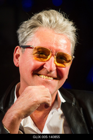 Sajtótájékoztató a Zenevonat szuperkoncertről-stock-foto