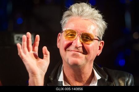 Sajtótájékoztató a Zenevonat szuperkoncertről-stock-foto