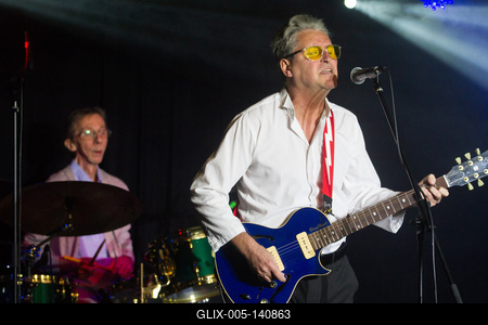 Sajtótájékoztató a Zenevonat szuperkoncertről-stock-foto