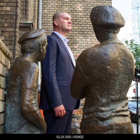 Botka László és Hiller István sajtótájékoztatója-stock-foto